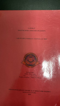 Image of AIR INTAKE & EXHAUST SYSTEM CAT 785B : PRAKTIK KERJA INDUSTRI
